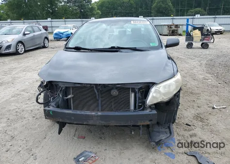 2010 Toyota Corolla Base z USA, uszkodzony, nr VIN 2T1BU4EE6AC430535